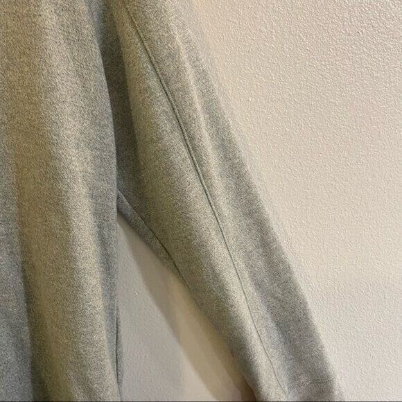 Soft Surroundings Large Top Sweatshirt Urban Chic Sage Green Comfy Soft Cotton - Picture 9 of 13